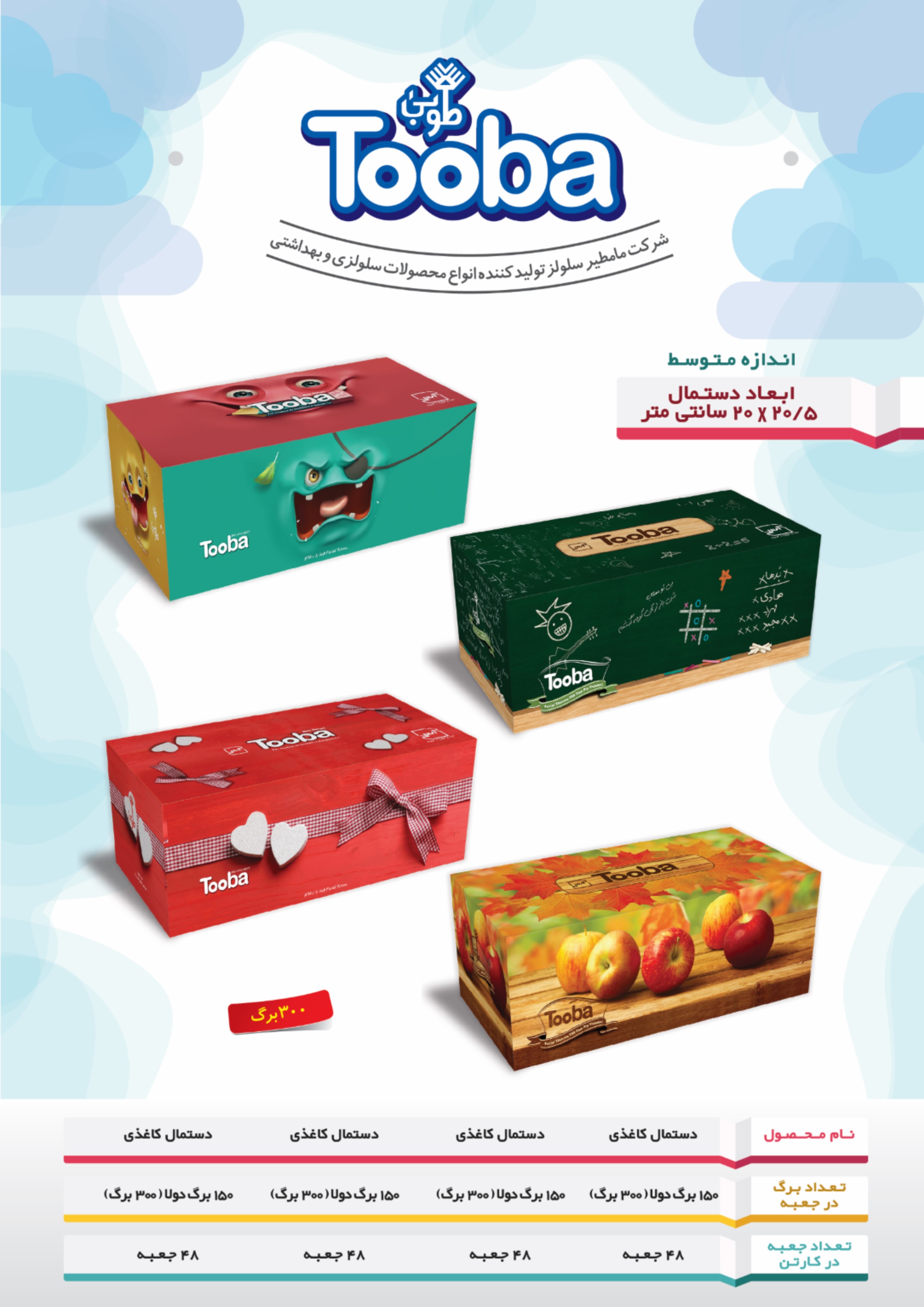 خرید محصولات طوبی به صورت مستقیم از کارخانه