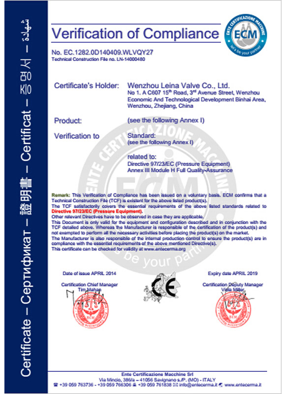 CE certification