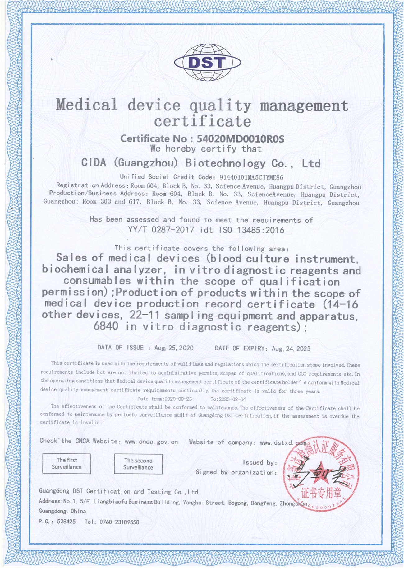 CE certification