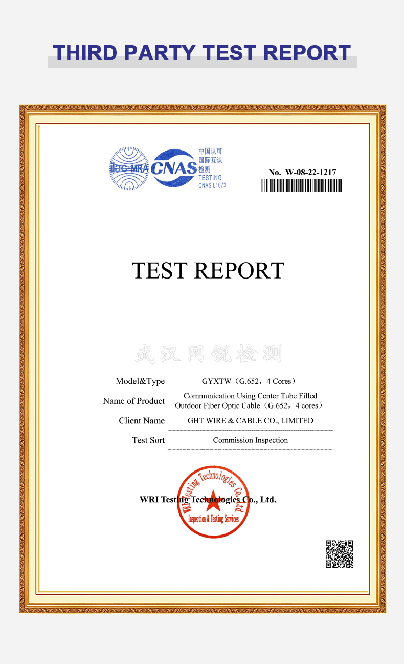GYXTW TEST REPORT