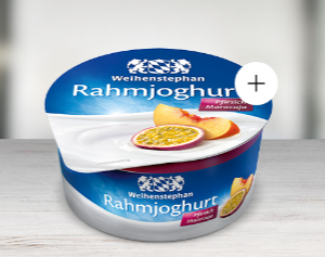 ماست پشن فروت هلو خامه ای