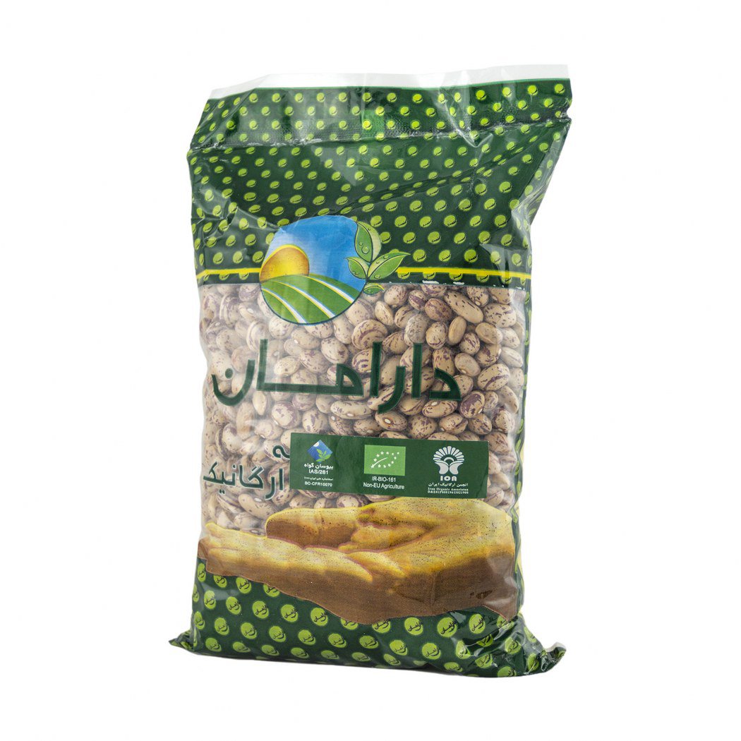 لوبیا چیتی ارگانیک ۹۰۰ گرمی