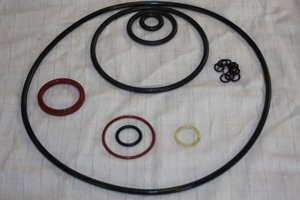 O-Rings with different size& polymers