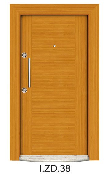 درب های ضد سرقت ساده دو رنگ