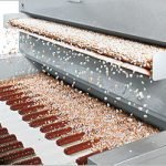 Machines and production lines for chocolate and laminated chocolate