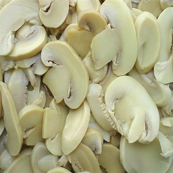 Bulk mushroom blanch