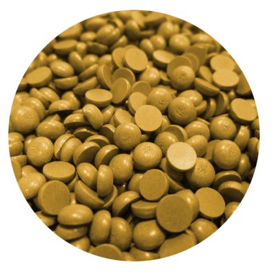 Sulfur granules (bentonite)