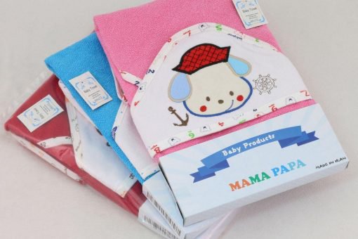 ست حوله سه تیکه ماما پاپا