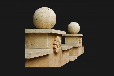 گوی سنگ تراورتن