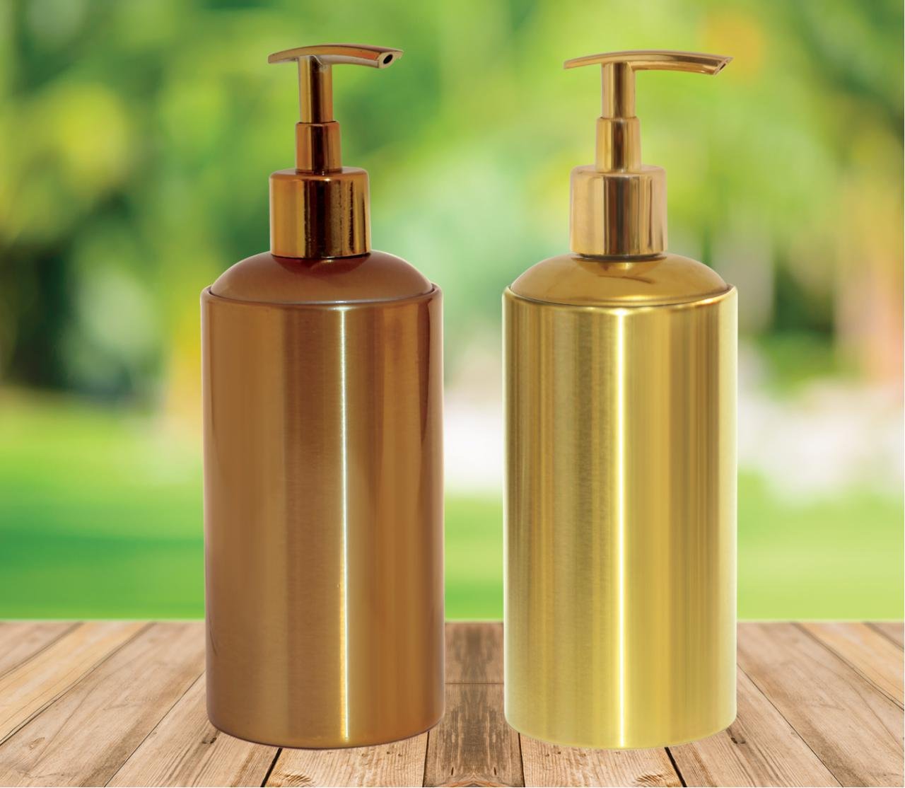 جامایع رومیزی استیل گرد بلند رنگی