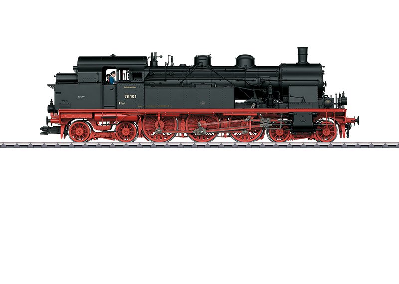Dampflokomotive.Baureihe.78