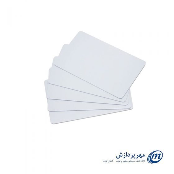 RFID card for attendance-control device