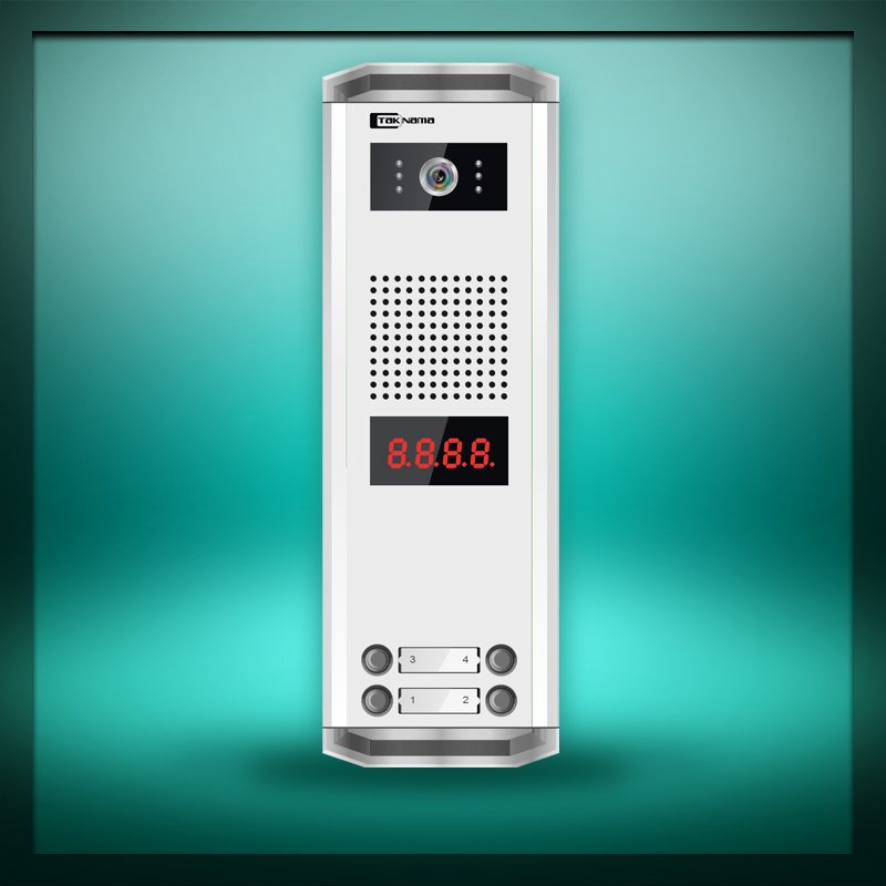 پنل نامبرینگ - 4 واحدی