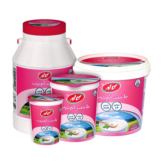 ماست کم چرب