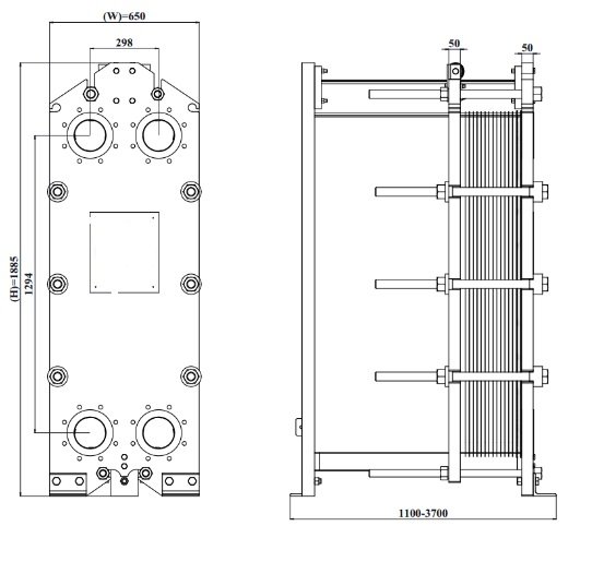 Plate heat exchanger M15