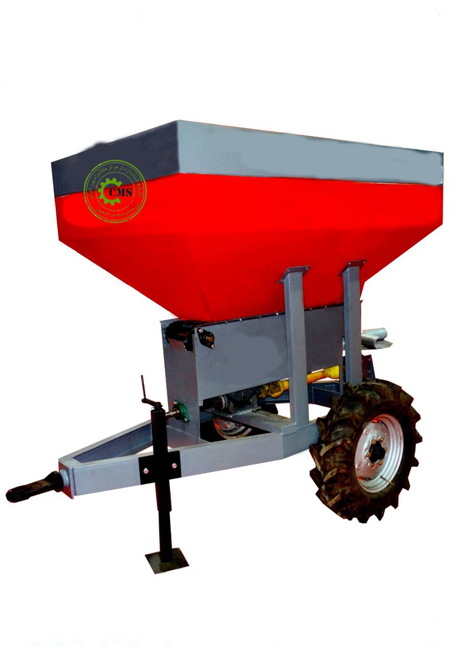 Two-wheel livestock manure spreader 4 tons