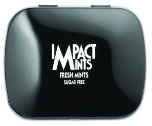 Impact mouth freshener with fresh mint flavor