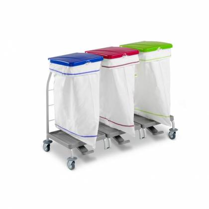 ترولی حمل لباس و ملحفه laundry trolley R9178