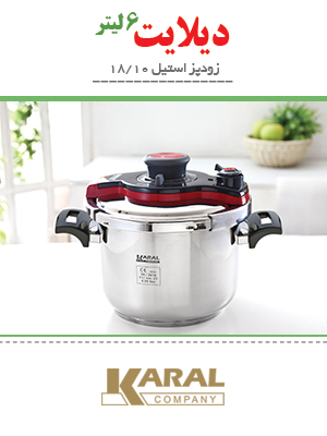 زودپز فوق ایمنی 6 لیتری کارال مدل دیلایت