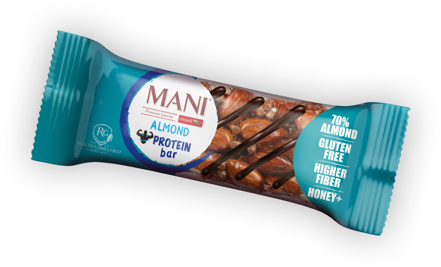 نات‌بار پروتئین بادام درختی