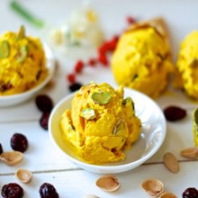 پودر بستنی زعفرانی