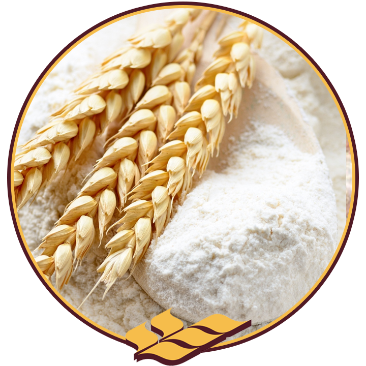 Flour for packaging and home use