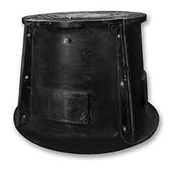 Composite integrated handhole