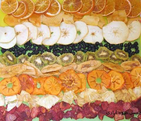 All kinds of fruit chips