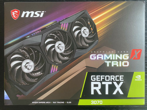 کارت گرافیک MSI GeForce RTX 3070 Gaming x Trio 8GB GDDR6