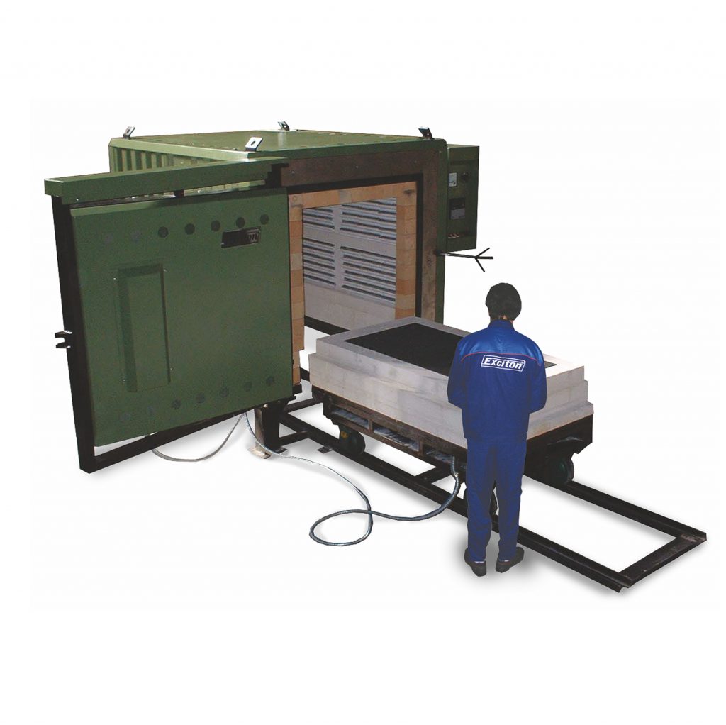 کوره‌ی الکتریکی کارگاهی ℃۱۳۰۰ با حجم ۱۲۰۰ لیتر