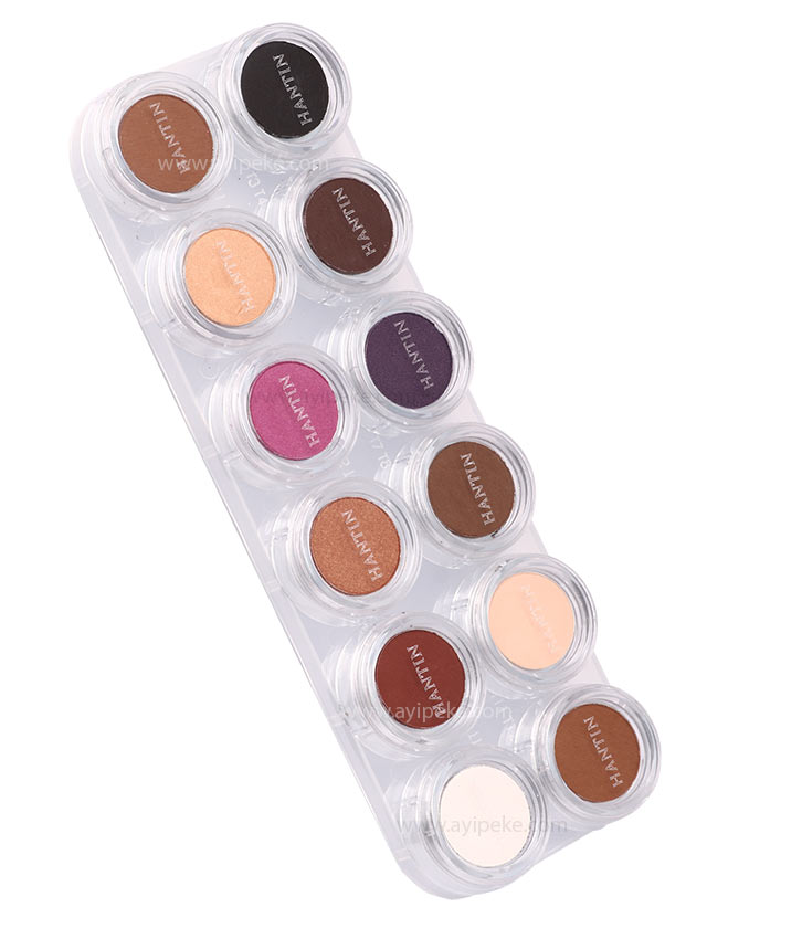 پالت سایه مخملی 12 رنگ هانتین A