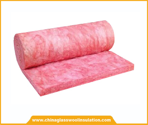 Pink Glass Wool Insulation Rolls