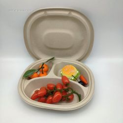 ظرف غذای کاغذی دارای سه اسلاید