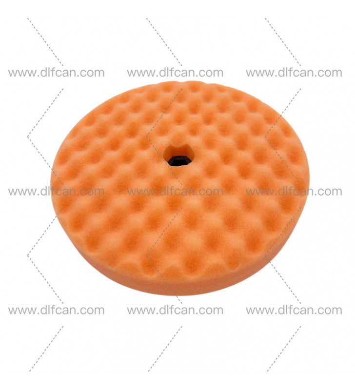 Double Sided Wave Foam Pad-Orange