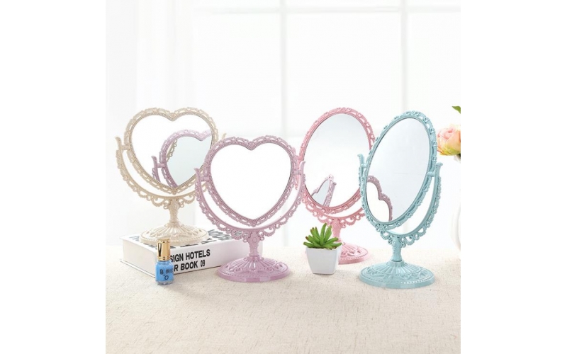 آینه آرایشی رومیزی دو طرفه آینه پرنسس