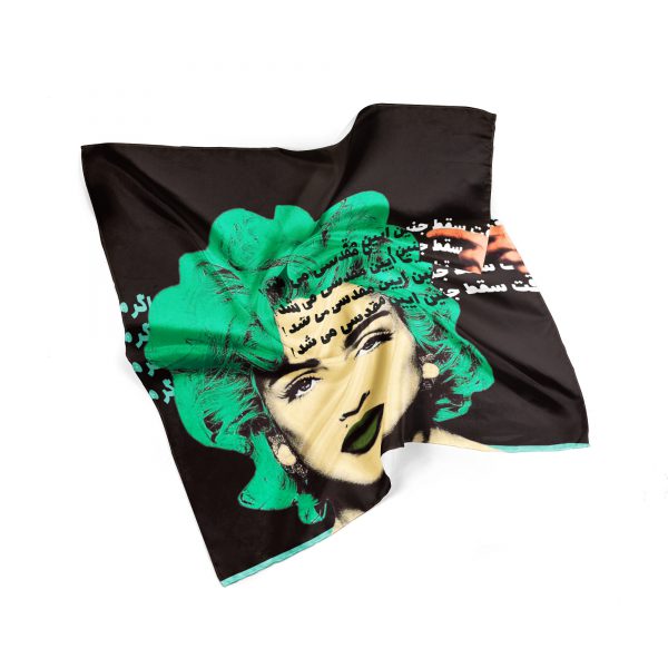روسری تایپوگرافی_GHS005