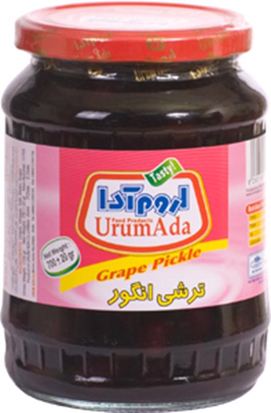ترشی انگورقرمز اروم آدا