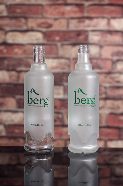 بطری شیشه ای