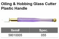 Oiling & Hobbing Glass Cutter Plastic Handle