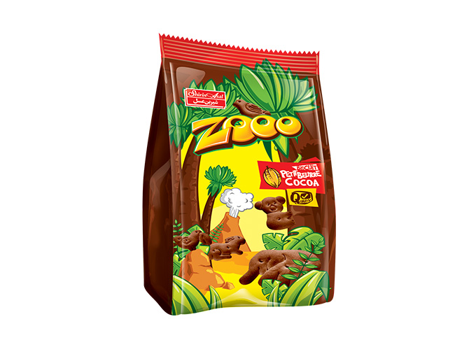 بیسکوییت پتی بور باغ وحش کاکائویی