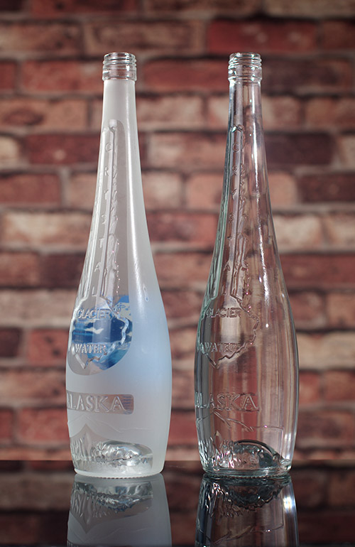 بطری شیشه ای