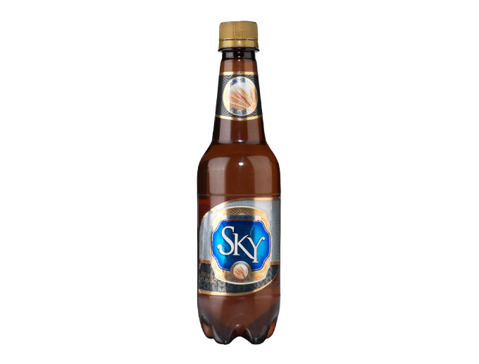 Sky carbonated malt drink