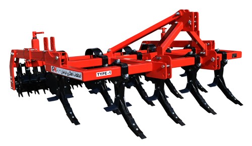 Compound tiller with 9 branches, pillory model