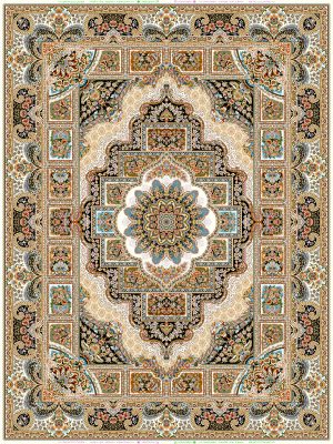 فرش 1200 شانه طرح تاج