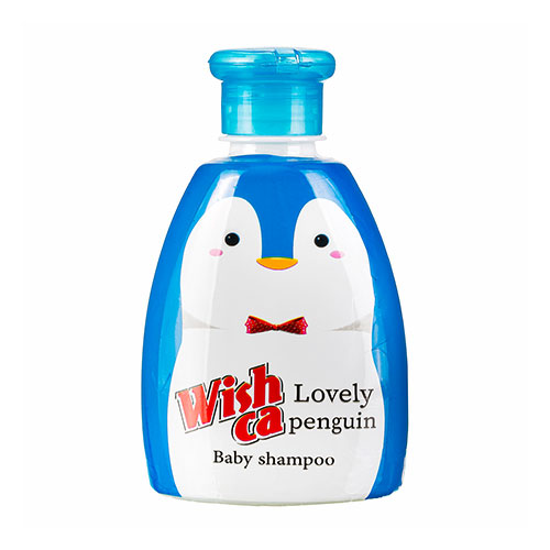 Vishka Penguin Baby Shampoo contains 250‌ ml aloe vera extract