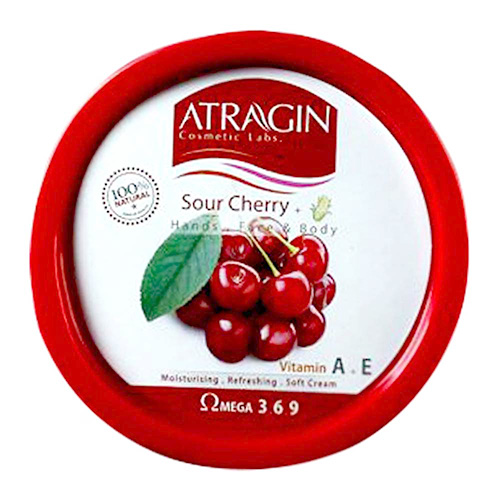 Bowl moisturizing cream with fragrant sour cherry extract 180 ml