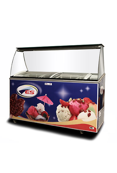 Fancy refrigerators, fancy freezers, cold flower toppings