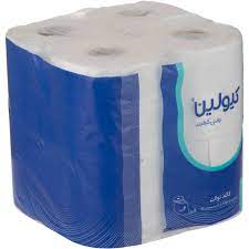 دستمال توالت کیولین مدل چهار لایه بسته 8 عددی
