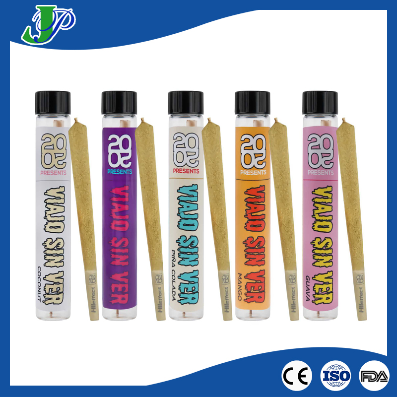 Pre Rolled Joint Glass Tubes Containers