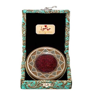 جعبه هدیه ترمه خاتم یک مثقال